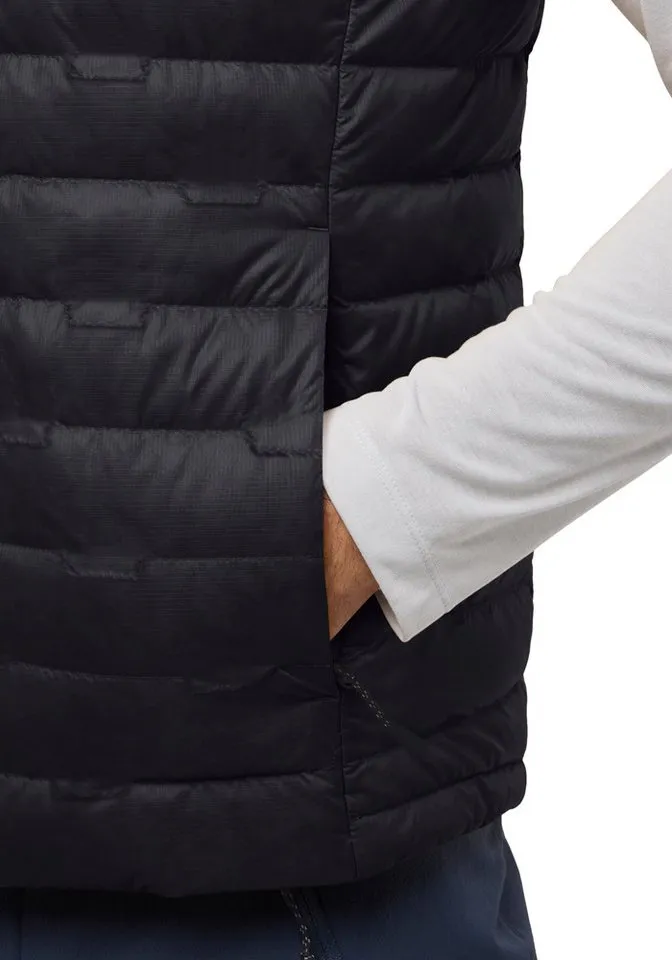 Jack Wolfskin Jack Wolfskin Daunenweste PASSAMANI DOWN VEST M RDS Daunenweste, winddicht, wasserabweisend, Grau, – Produktbild 3 von 5