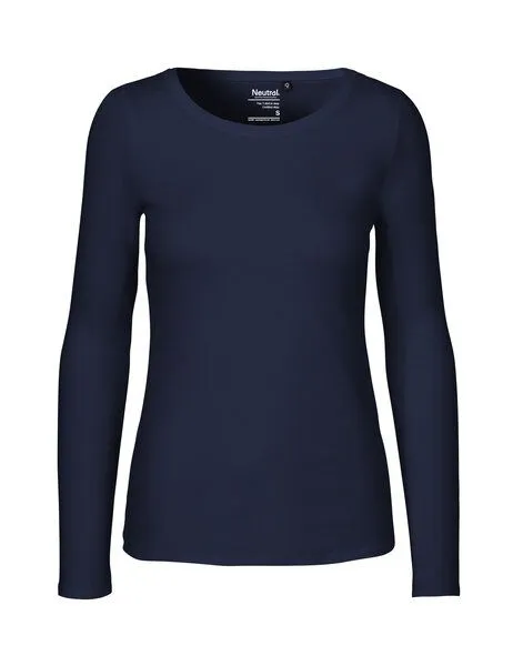 Neutral® - 3FREUNDE Neutral® - 3FREUNDE Frauen Longsleeve, Navy, – Produktbild 1 von 4