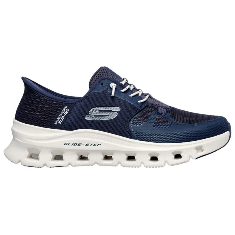 Skechers Skechers Slip On Sneaker 232930 NVY Herren Textil & Synthetik blue Schnürschuh, Blau, – Produktbild 1 von 6