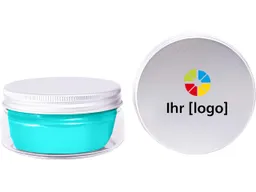 Knete "125 g" inkl. 4-farbigem Aufdruck, helltürkis – Produktbild 1 von 1