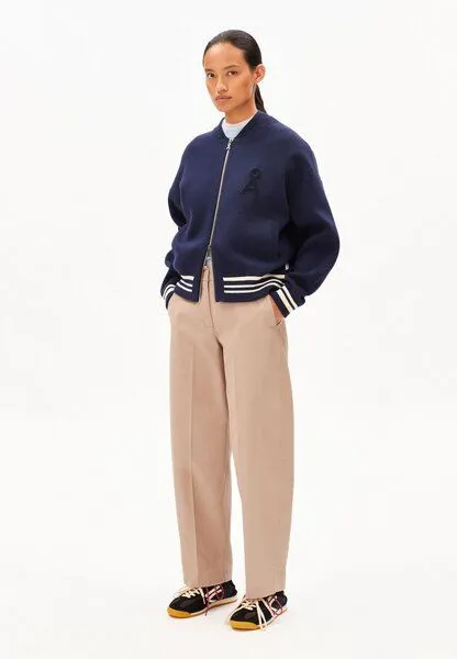 ARMEDANGELS ARMEDANGELS BARREL TWILL Damen Webhose aus Bio-Baumwoll Mix, True camel, – Produktbild 4 von 4