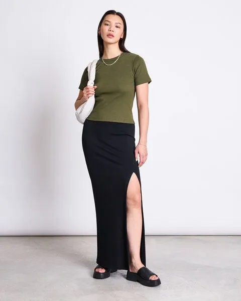 JAN N JUNE JAN N JUNE Maxi Rock LUSTA, Schwarz, – Produktbild 1 von 4
