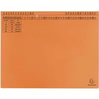 Exacompta 25 Exacompta Hängehefter "Exaflex Standard", 320 g/m², mit 1 Abheftvorrichtung, orange – Produktbild 1 von 1