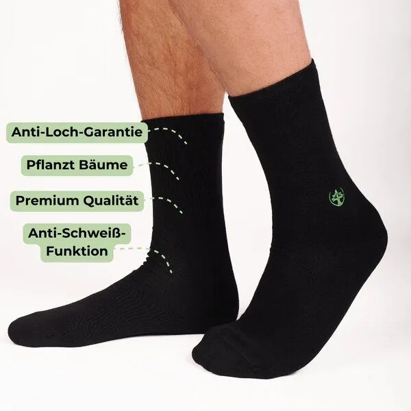 Socks For Plants Socks For Plants Nachhaltige Baumwollsocken 4er Pack, Weiss, – Produktbild 4 von 4