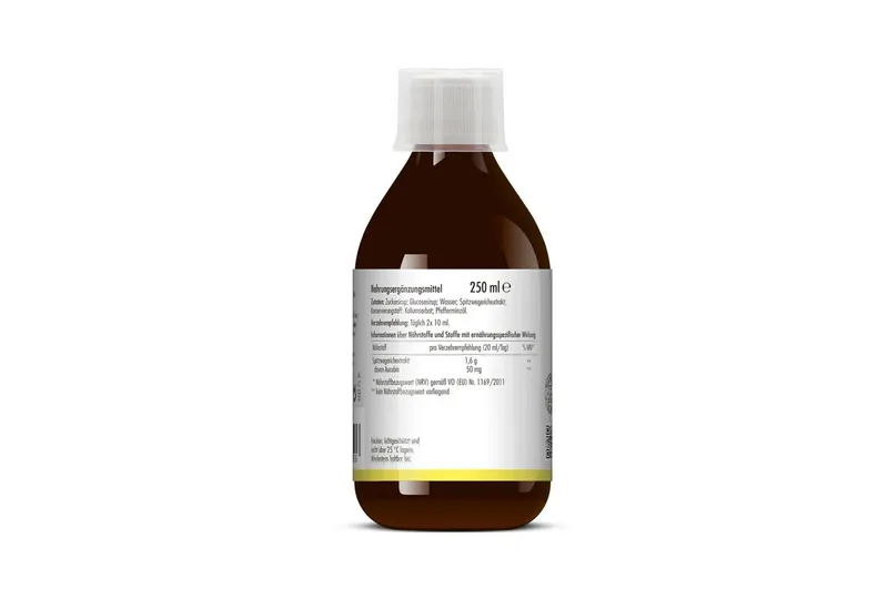 Ascopharm Ascopharm sovita Spitzwegerich Sirup, 250 ml mit Extrakt und Pfefferminzöl vegan 1, 1 er – Produktbild 5 von 5