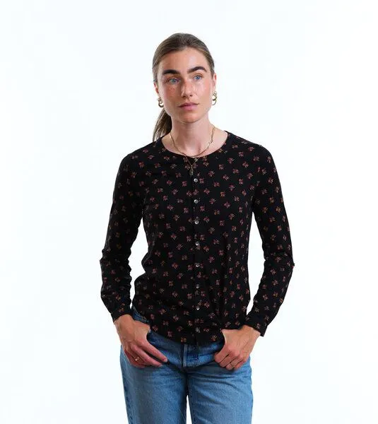 Gary Mash GARY MASH Bluse Portland aus TENCEL Lyocell Mix, Schwarz, – Produktbild 1 von 4