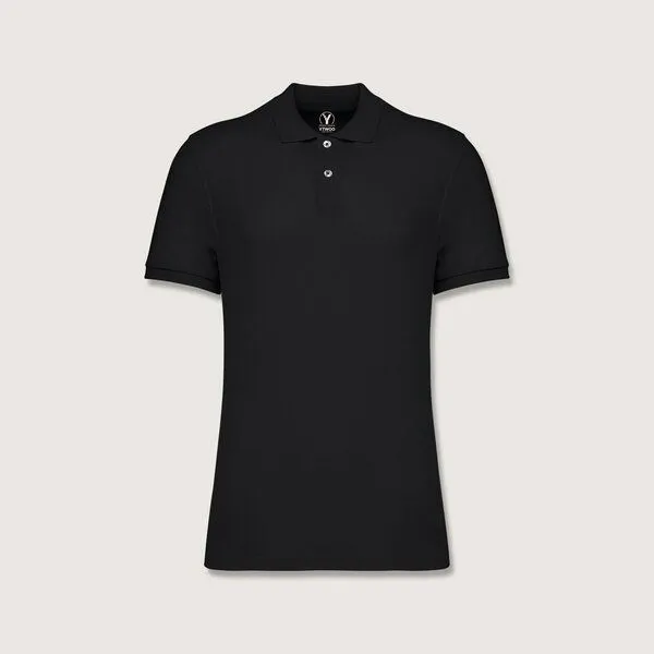 YTWOO YTWOO Herren Piqué-Poloshirt Midweight, Schwarz, – Produktbild 1 von 3