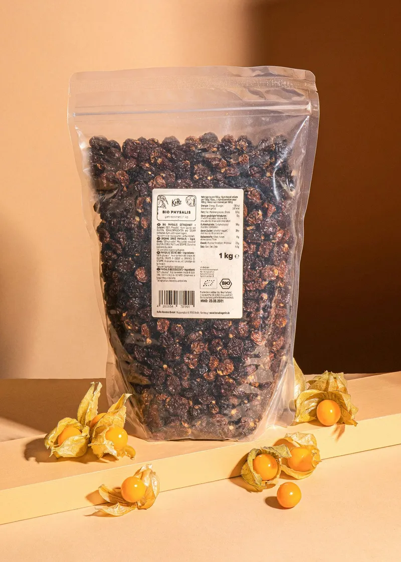 KoRo Getrocknete Bio Physalis 1 kg – Produktbild 1 von 5