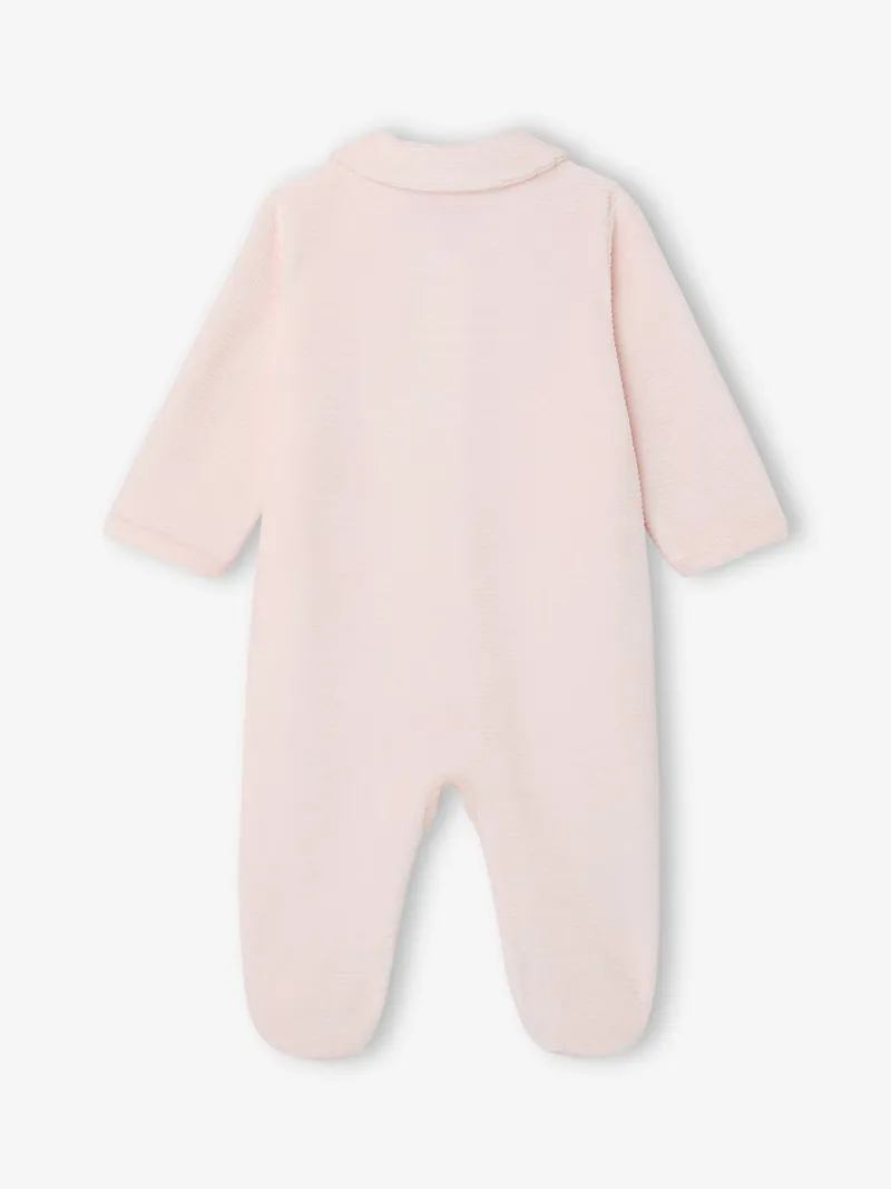 Vertbaudet 2er-Pack Baby Strampler aus Cordsamt, Rosa, – Produktbild 3 von 3