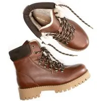 Will's Vegan Store Will's Vegan Store Damen vegan Dock Boots Insulated Mk2 Chestnut – Produktbild 1 von 1
