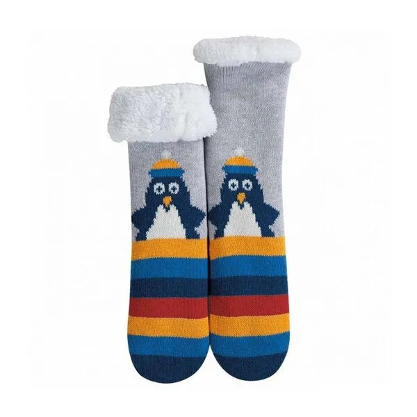 Frugi Frugi Stopper-Kuschelsocken Pinguin Cosy Up Socks – Produktbild 2 von 2