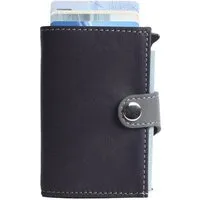 Margelisch Margelisch Kreditkarten-Minibörse noonyu single leather, Dark purple, – Produktbild 1 von 1