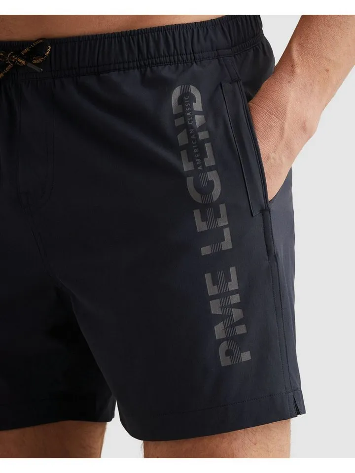 PME Legend PME Legend Badeshorts AIRFRAME SWIMSHORTS BIG LOGO PRINT, Blau, – Produktbild 5 von 5