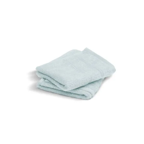 jilda-tex jilda-tex Ocean Safe 5er-Set Gästetuch 100% Bio-Baumwolle Cradle to Cradle (5x 30x50 cm), Himmelblau, – Produktbild 1 von 4