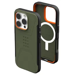Urban Armor Gear MagSafe Hülle für Apple iPhone 16 Pro Max, Urban Armor Gear, Civilian, Grün – Produktbild 1 von 1
