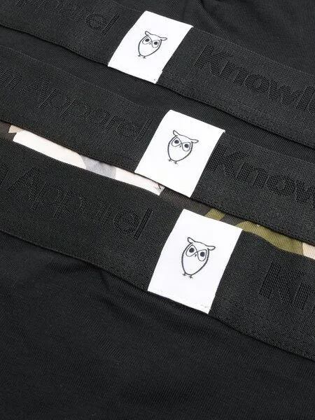 KnowledgeCotton Apparel KnowledgeCotton Apparel Herren-Unterhosen im 3er-Pack, Item colour, – Produktbild 3 von 4