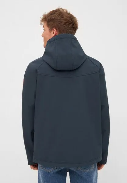 derbe derbe Softshelljacke „Isleby“, Navy, – Produktbild 4 von 4