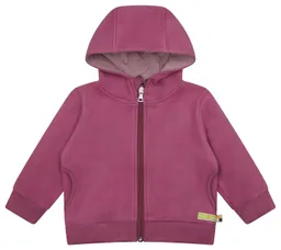 loud + proud loud + proud Kapuzenfleecejacke aus Baumwoll-Fleece – Produktbild 1 von 1
