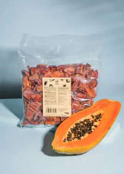 KoRo Papaya Fancy 1 kg – Produktbild 1 von 1