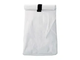 Lunchbag 'Stuff Lunch' aus Papyr, Gr. L, weiß – Produktbild 1 von 1