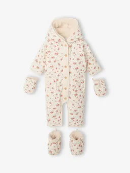 Vertbaudet Baby Winteroverall mit Webpelzfutter – Produktbild 1 von 1