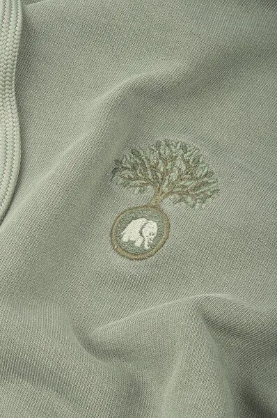 Trendsplant Trendsplant Women's Cepaes Pigment Heavyweight Oversized Hoodie Silver Green, Grün, – Produktbild 3 von 3