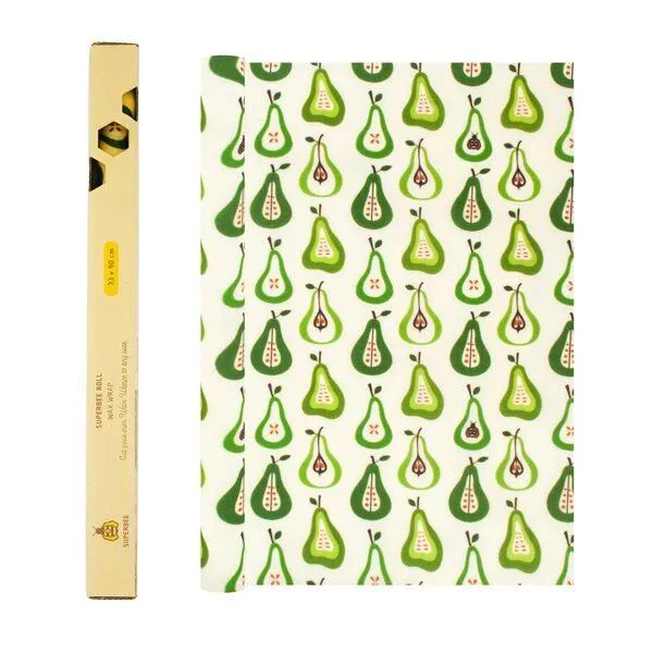 SuperBee SuperBee Bienenwachstuch Rolle 33cm x 90cm - die nachhaltige und flexible Alternative zu Plastik - verschiedene Designs – Produktbild 5 von 8