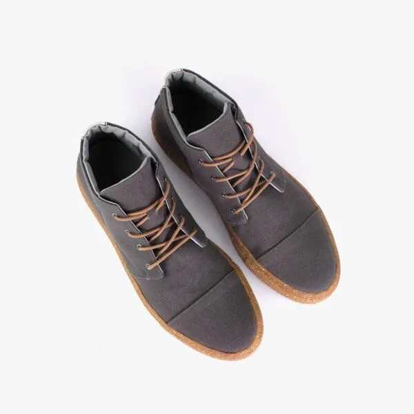 SORBAS SORBAS '59 recycelte Stoff-Sneaker, Gelb, – Produktbild 4 von 4