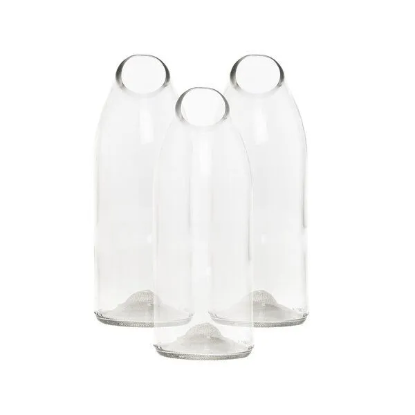 Originalhome Originalhome Upcycling-Glaskaraffe in 2 Farben, Klar, – Produktbild 2 von 2