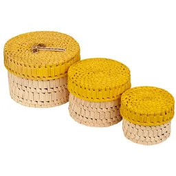 Fair Zone FAIR ZONE Palmyrah Korbset 3er Set, unterschiedliche Größen – Produktbild 1 von 1
