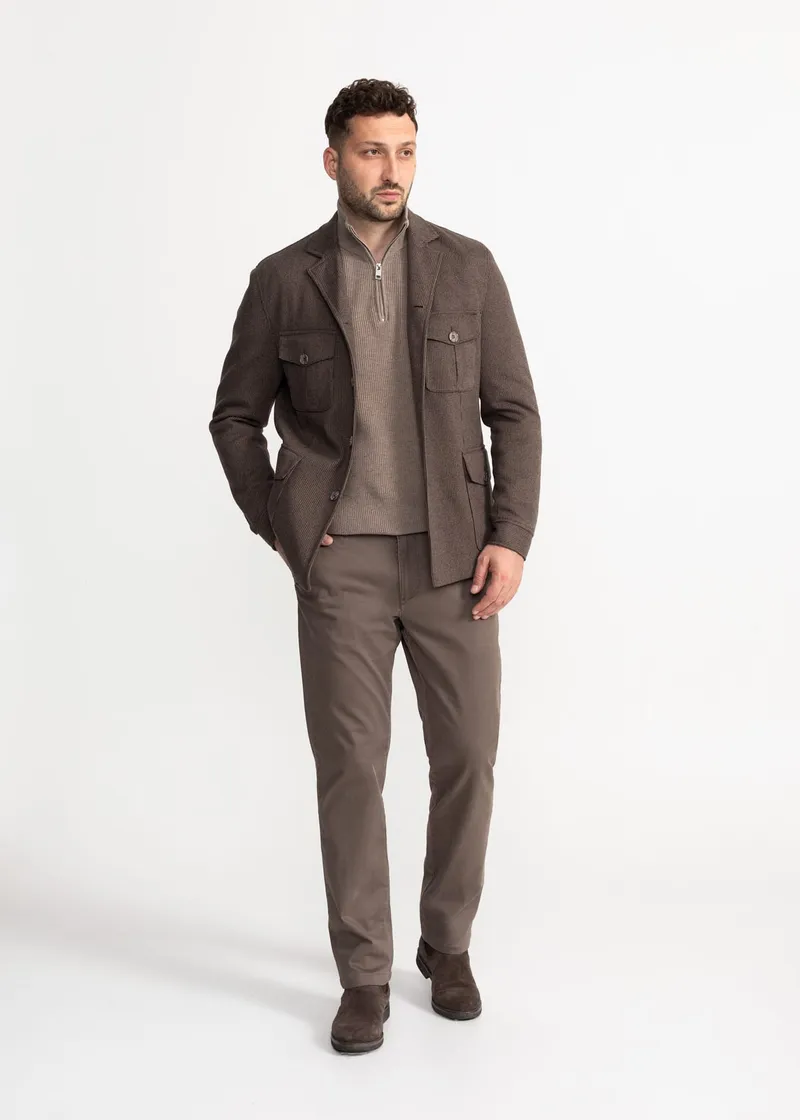 De IONESCU De IONESCU Herren vegan Hose Sinaia, Hellbraun, – Produktbild 1 von 2
