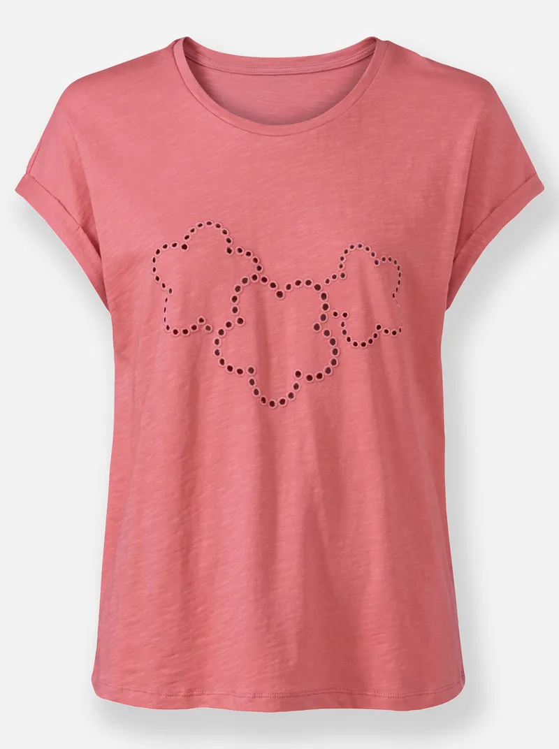 Witt Rundhalsshirt flamingo, Flamingo, – Produktbild 1 von 2
