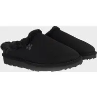 The New Orchard Herren vegan Hausschuhe Classic Anthrazit Schwarz – Produktbild 1 von 1
