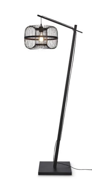 GOOD&MOJO GOOD&MOJO Stehlampe Hokkaido S 25x38, Schwarz, – Produktbild 2 von 4