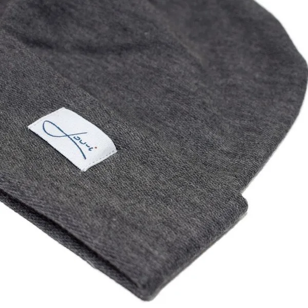 Lou-i Lou-i Baumwollmütze Made in Germany - Bequeme Wintermütze, Grau, – Produktbild 1 von 8