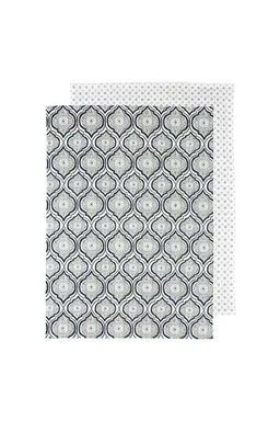 Tranquillo Geschirrtuch ORIENTAL 2er-Set (Bio-Baumwolle) - blau – Produktbild 1 von 1