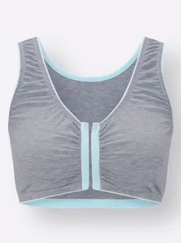 wäschepur Bustier 3x grau-melange – Produktbild 1 von 1