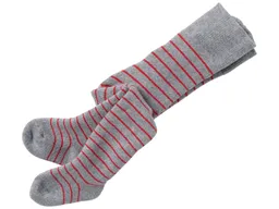 grödo Baby Strumpfhose Baumwolle (kbA) Frottee grau-geringelt Gr. 00 – Produktbild 1 von 1