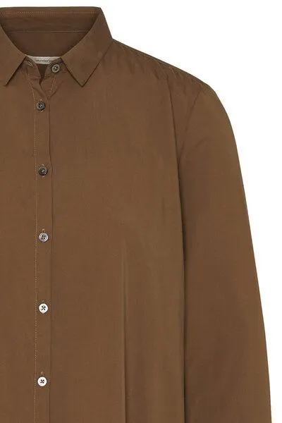 Wunderwerk Wunderwerk Damen Bluse aus Tencel "Contemporary blouse TENCEL", Hellbraun (843 burned almond), – Produktbild 4 von 4
