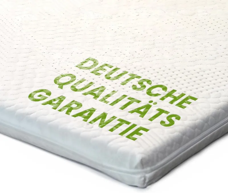 shogazi ®, Topper SHOGAZI Visco Topper, Memory-Schaum, abnehmbarer Bezug, Reißverschluss, 5 cm hoch – Produktbild 3 von 5