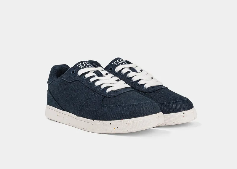 8000kicks EU 8000kicks EU Damen vegan Sneaker Seeker, Extra dunkelblau, – Produktbild 2 von 2