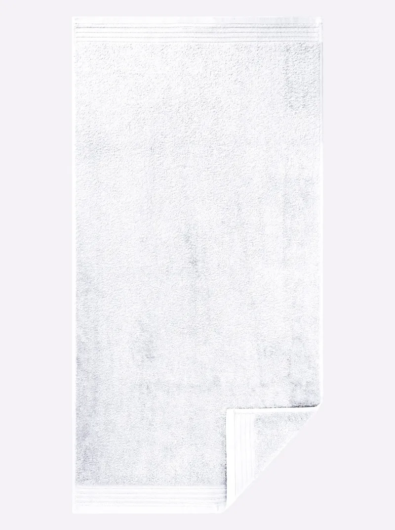 wäschepur Handtuch weiß, Weiß, – Produktbild 1 von 3
