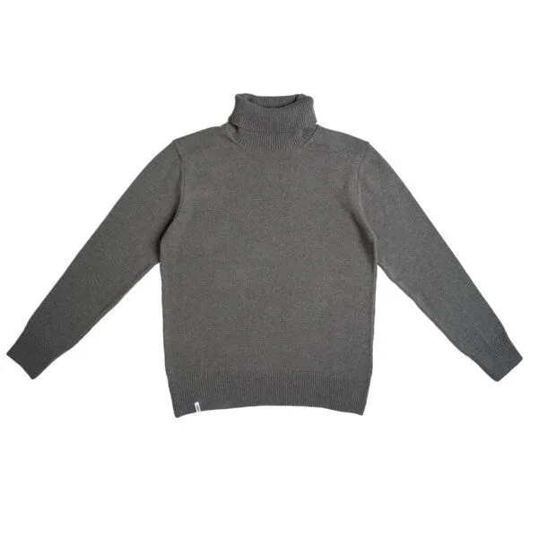 Vresh Clothing Vresh Clothing Vlavio - Strickpullover aus Biobaumwolle, Grau, – Produktbild 4 von 4