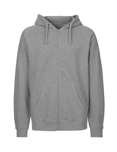 Neutral® - 3FREUNDE Neutral® - 3FREUNDE Männer Hoodie Zipped, Hellgrau, – Produktbild 1 von 3