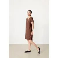 Givn Berlin Givn Berlin Kurzes Kleid GBMABEL aus Leinen, Chocolate brown (linen), – Produktbild 1 von 1