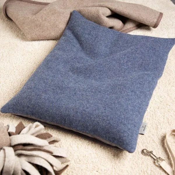 nahtur-design nahtur-design Hunde- und Katzenkissen | Dinkelkissen mit Wechselbezug, Blau_01 (blau), – Produktbild 3 von 4