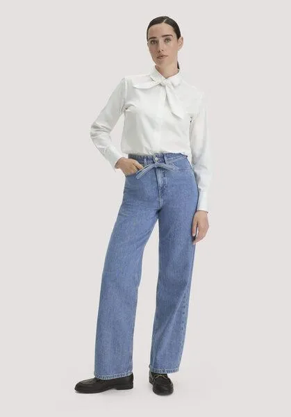 hessnatur hessnatur Jeans ALVA Wide Leg Soft aus Bio-Baumwolle mit TENCEL Lyocell, Light blue, – Produktbild 8 von 8