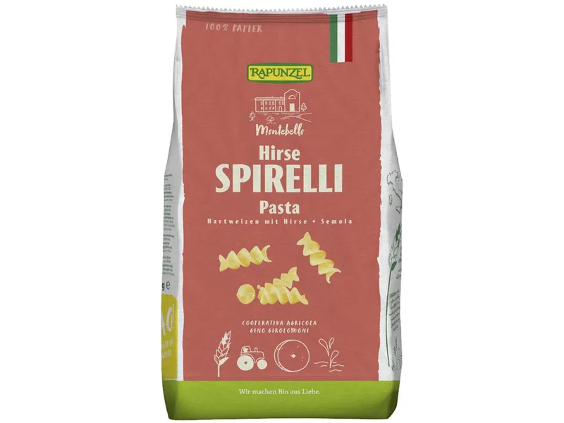 RAPUNZEL RAPUNZEL Hartweizen-Spirelli mit Hirse – Produktbild 1 von 2