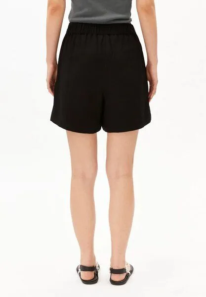 ARMEDANGELS Armedangels - Linen Blend Pull On Short, Schwarz (black), – Produktbild 1 von 4