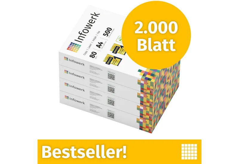 Infowerk Drucker- und Kopierpapier – Produktbild 3 von 8